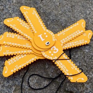 Motanice na počítání. Chytrý provázek. Matematika. Dělení.